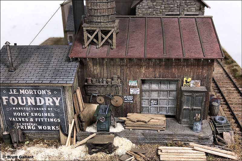 SierraWest Scale Models HO Scale Brass and Iron Foundry